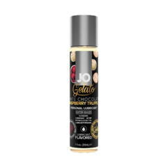Вкусовой лубрикант "Трюфели из белого шоколада с малиной" / White Chocolate Raspberry Truffle - 30 м
