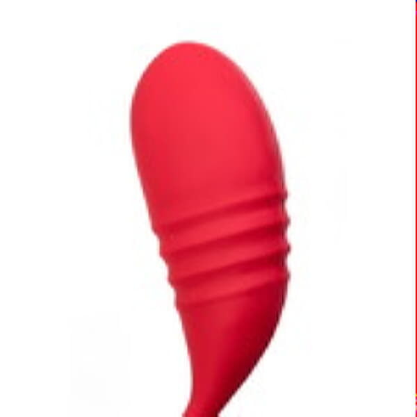 Виброяйцо LOVENSE Vulse, силикон, красный, 20,3 см