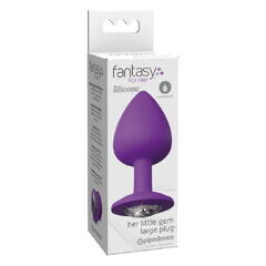 Анальная пробка со стразом большая Fantasy For Her Her Little Gem Large Plug