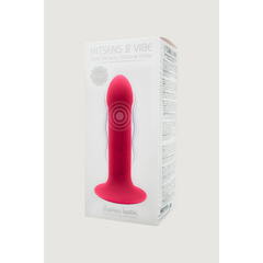 Hitsens 2 (6,5) Фалломитатор с вибрацией, розовый