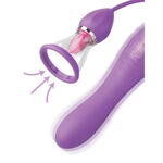 Вибростимулятор с помпой и имитатором языка Her Ultimate Pleasure Max