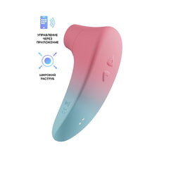 Вакуммно-волновой стимулятор клитора LOVENSE Tenera 2 PulseSense, силикон, розовый